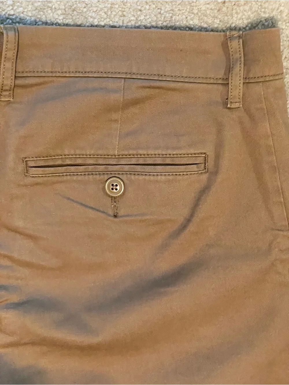 J.Crew 484 Slim-Fit Stretch Chino Pants in River Brown 33/32